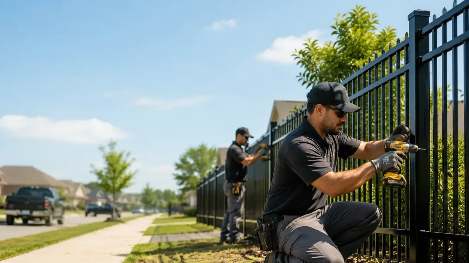 Metal Fence Installation in New Athens, IL